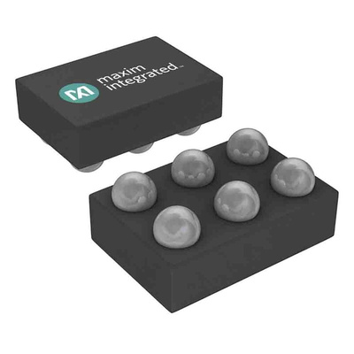 MAX40108ANT+T Maxim Integrated, CMOS, Op Amp, 168kHz 0.168 MHz, 1.5 V, 8-Pin TDFN, WLP