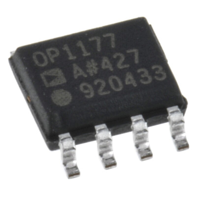 OP1177ARZ Analog Devices, Op Amp, 1.3MHz, 8-Pin SOIC