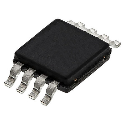 LMP7702MM/NOPB Texas Instruments, Precision, Op Amp, RRIO, 2.5MHz, 3 → 9 V, 8-Pin MSOP