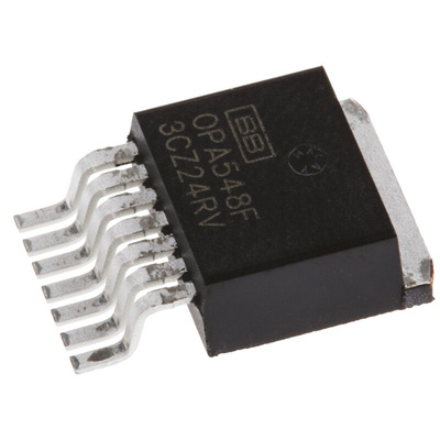 OPA548FKTWT Texas Instruments, Power, Op Amp, 1MHz, 9 → 28 V, 8-Pin D2PAK
