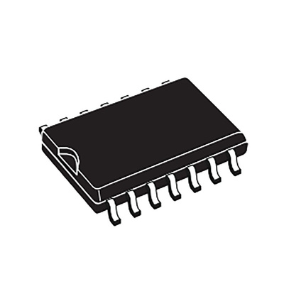 TS914IDT STMicroelectronics, CMOS, Op Amp, RRIO, 800kHz, 2.7 → 16 V, 14-Pin SO