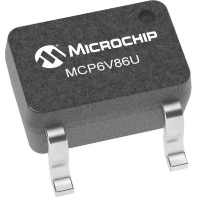 MCP6V86UT-E/LTY Microchip, Op Amp, 5MHz, 2.2 → 5.5 V, 5-Pin SC-70