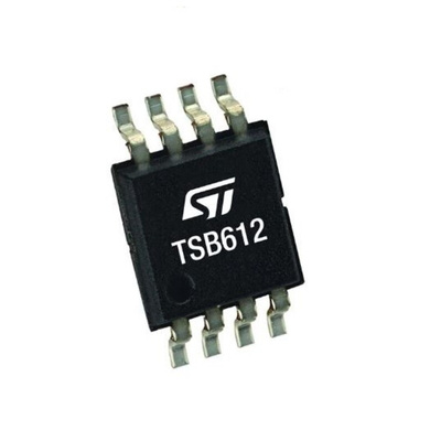 TSB612IDT STMicroelectronics, Operational Amplifier, Op Amp, RRO, 560kHz, 40 V, 8-Pin SO8