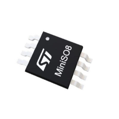 TSV772IQ2T STMicroelectronics, Operational Amplifier, Op Amp, RRIO, 20MHz, 2.0 → 5.5 V, 8-Pin DFN8
