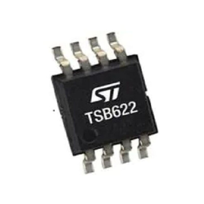 TSB622IYST STMicroelectronics, Operational Amplifier, Op Amp, RRO, 1.7MHz, 40 V, 8-Pin SO8