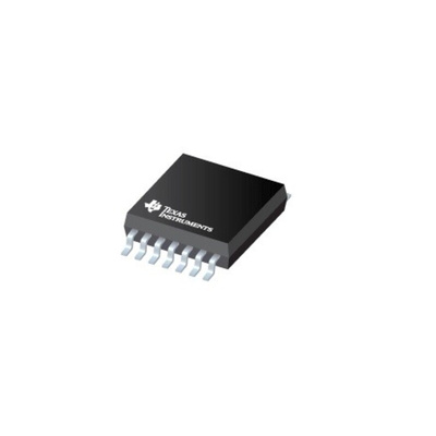 TLV4333IPWR Texas Instruments, Precision, Op Amp, RRIO, 350MHz 350 MHz, 5.5 V, 14-Pin TSSOP