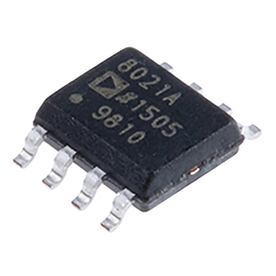 AD8021ARZ-REEL7 Analog Devices, High Speed, Op Amp, 200MHz, 8-Pin SOIC