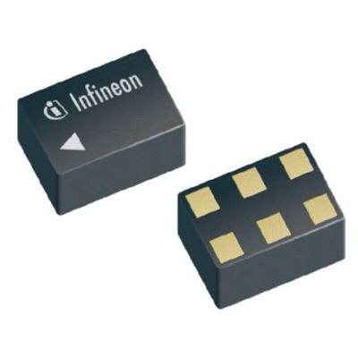 BGA123N6E6327XTSA1 Infineon, RF Amplifier Low Noise, 21.2 dB 1615 MHz, 6-Pin PG-TSNP-6