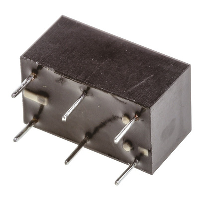 TE Connectivity, 15V dc Coil Non-Latching Relay SPDT, 1A Switching Current PCB Mount,  Single Pole