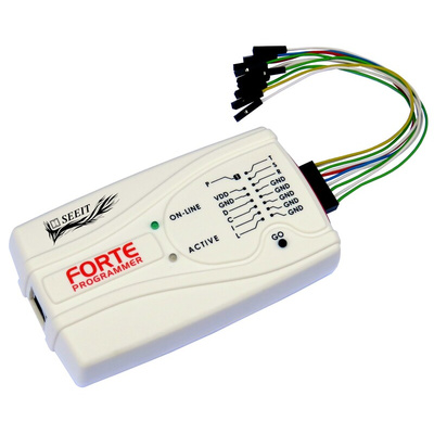 Seeit FORTE, Microcontroller Programmer for AVR, MSP and STM Microcontrollers, PIC