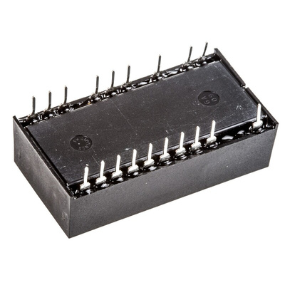 Maxim Integrated DS12887A+, Real Time Clock (RTC), 114B RAM Multiplexed, 24-Pin EDIP