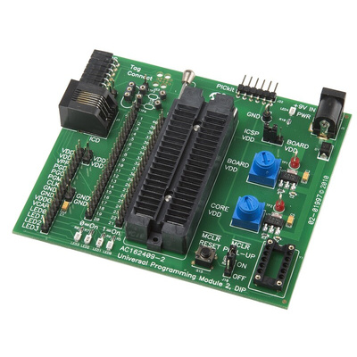 Microchip AC162049-2, Chip Programming Adapter Universal Programming Module 2 for MPLAB REAL ICE, MPLAB ICD and PICkit