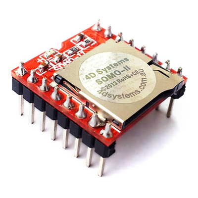 SOMO-II 4D Systems, Audio Processor, 16-Pin