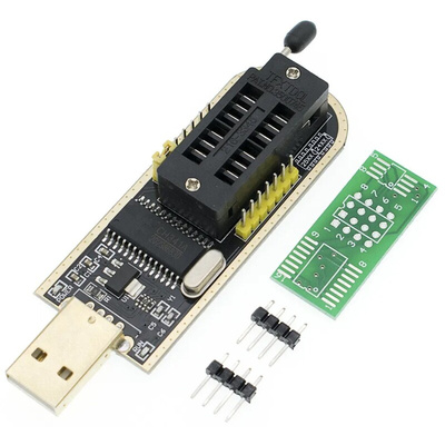 Seeit FLASHPRO, Serial Components Programmer for EEPROM 24C / 25C, SPI FLASH 25xxxx Programmer, ZIF16 Socket