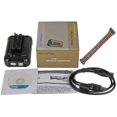 Seeit MINIPRO-TL866A, Universal Programmer for EEPROM, EPROM, Microcontrollers, SPI FLASH, ZIF40 Socket and ICSP Cable
