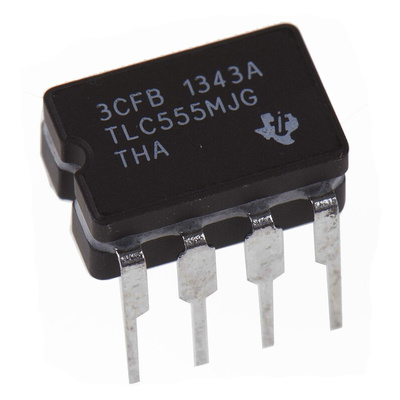 Texas Instruments TLC555MJG, Timer Circuit 2.1MHz, 8-Pin CDIP