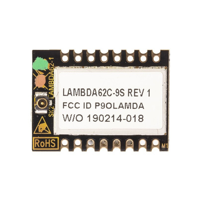 RF Solutions, LoRa Module Transceiver 915MHz, -148dBm Receiver Sensitivity