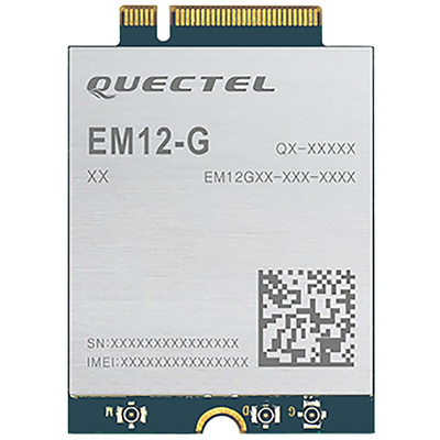 Quectel EM12GPA-512-SGAS Module B1/B2/B3/B4/B5/B7/B8/B9/B12/B13/B14/B17/B18/B19/B20/B21/B25/B26/B28/