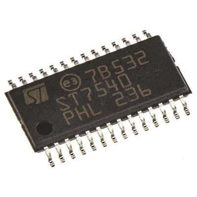 ST7540, ,Power Line Transceiver ,FSK ,28-Pin HTSSOP