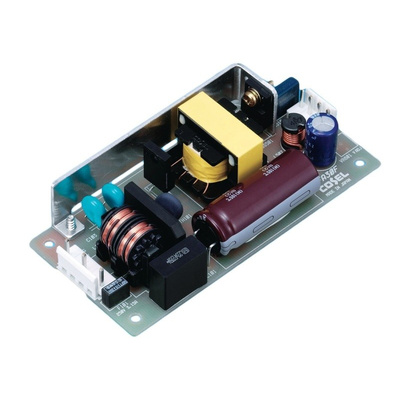Cosel, 30W Switching Power Supply, 12V dc, Open Frame