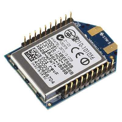 Digi International XB2B-WFWT-001 3.14 to 3.46V WiFi Module, 802.11b/g/n SPI, UART
