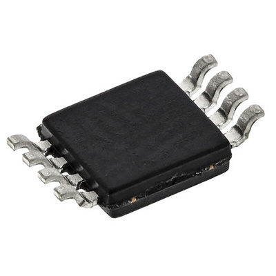 Texas Instruments, DAC 12 bit- -0.7%FSR Serial (I2C), 8-Pin MSOP