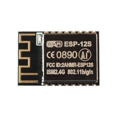 RF Solutions ESP-12S 3 to 3.6V WiFi Module, 802.11b/g/n