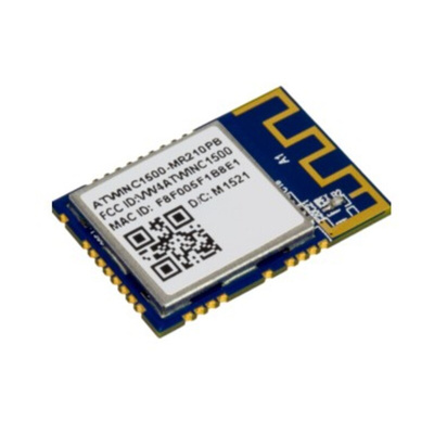 Microchip ATWINC1500-MR210PB1172 2.7 to 3.6V WiFi Module SPI