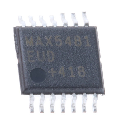 MAX5481EUD+, Digital Potentiometer 10kΩ 1024-Position Linear Serial-SPI 14 Pin, TSSOP