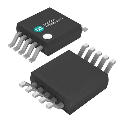 DS3502U+T&R, Digital Potentiometer 10kΩ 128-Position Linear I2C 10 Pin, μSOP