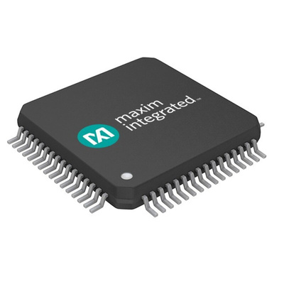 Maxim Integrated MAX17853ACB/V+ Data Acquisition IC, 12 bit, 384μs, 64-Pin LQFP