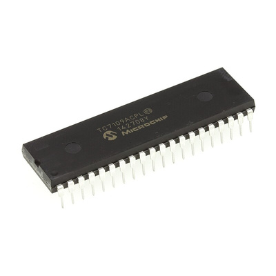 Microchip, 12-bit + Sign- ADC 0.01ksps, 40-Pin PDIP