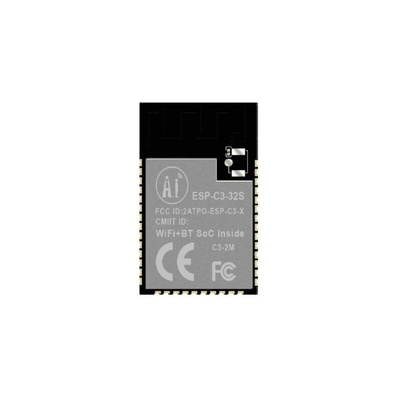 RF Solutions ESP32-C3-32S 3.0 → 3.6V dc WiFi Module, Bluetooth Low Energy (BLE), WiFi ADC, GPIO, I2C, SPI, UART