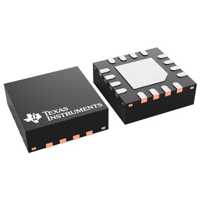 Texas Instruments, DAC Octal 10 bit-, 55.55ksps, 1%FSR Serial (I2C), 16-Pin WQFN