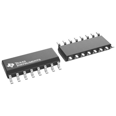 Texas Instruments, 12 bit- ADC 200ksps, 16-Pin SOIC