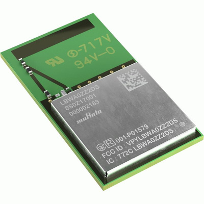 Murata Power Solutions LBWA0ZZ2DS-688 3 → 3.6V WiFi Module, 802.11b/g/n SDIO