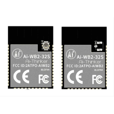 RF Solutions Ai-WB2-32S 2.7 → 3.6V WiFi and Bluetooth Module, IEEE 802.11 b/g/n ADC, GPIO, I2C, SPI, UART