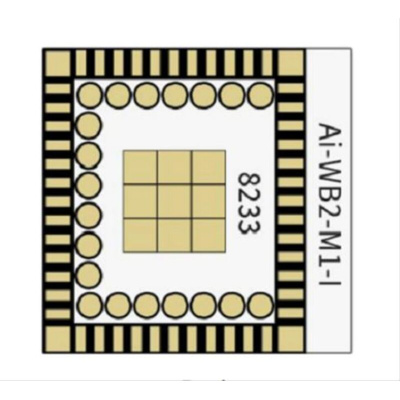 RF Solutions Ai-WB2-M1-I 2.7 → 3.6V WiFi and Bluetooth Module, IEEE 802.11 b/g/n ADC, GPIO, I2C, SPI, UART