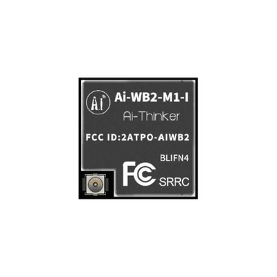 RF Solutions Ai-WB2-M1-I 2.7 → 3.6V WiFi and Bluetooth Module, IEEE 802.11 b/g/n ADC, GPIO, I2C, SPI, UART