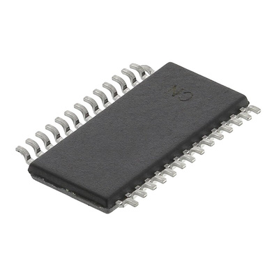 Cirrus Logic, DAC Dual 24 bit-, 216ksps, Serial, 28-Pin TSSOP