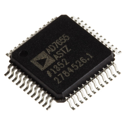 Analog Devices, Quad 16-bit- ADC 1000ksps, 48-Pin LQFP