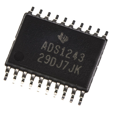 Texas Instruments, Octal 24-bit- ADC 0.015ksps, 20-Pin TSSOP