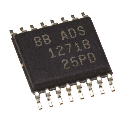 Texas Instruments, 24-bit- ADC 105ksps, 16-Pin TSSOP