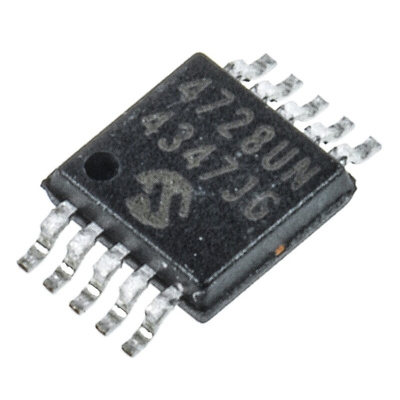 Microchip, DAC Quad 12 bit- ±3%FSR Serial (I2C), 10-Pin MSOP