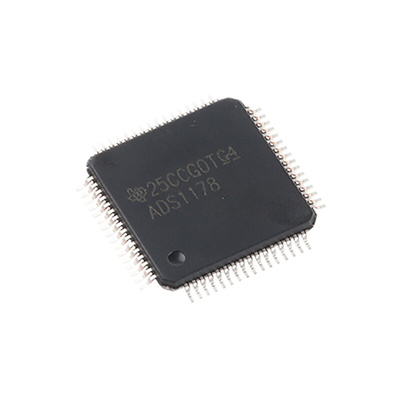 Texas Instruments, Octal 16-bit- ADC 52ksps, 64-Pin HTQFP