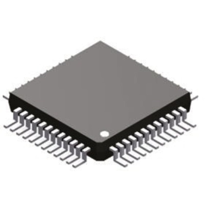 Cirrus Logic, Audio DAC Octal 24 bit-, 216ksps, Serial, 48-Pin LQFP
