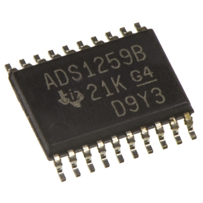 Texas Instruments, 24-bit- ADC 14ksps, 20-Pin TSSOP