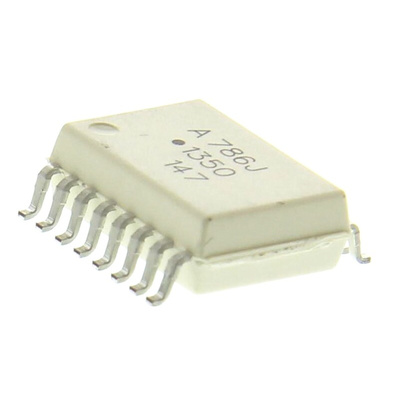 Broadcom, 12 bit- ADC, 16-Pin SOIC
