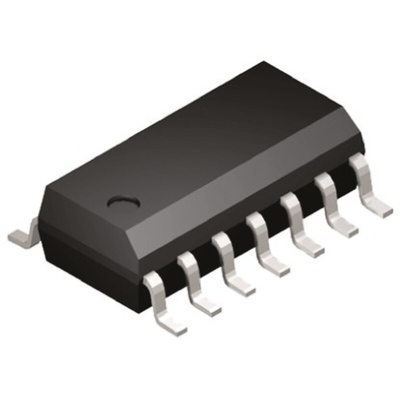 MCP4251-103E/SL, Digital Potentiometer 10kΩ 257-Position Linear 2-Channel Serial-SPI 14 Pin, SOIC