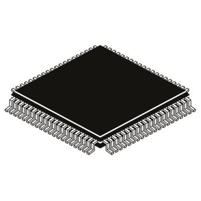 Analog Devices, 3 8-bit- ADC 110Msps, 80-Pin LQFP